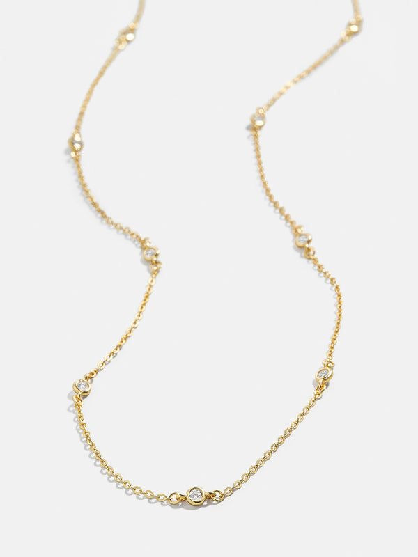 Simple Rhinestone Necklace