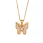 Adonis Butterfly Pendant Necklace