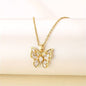 Adonis Butterfly Pendant Necklace