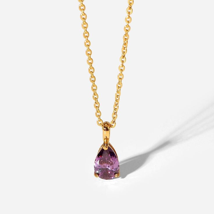 Tatiana Gem Pendant Necklace