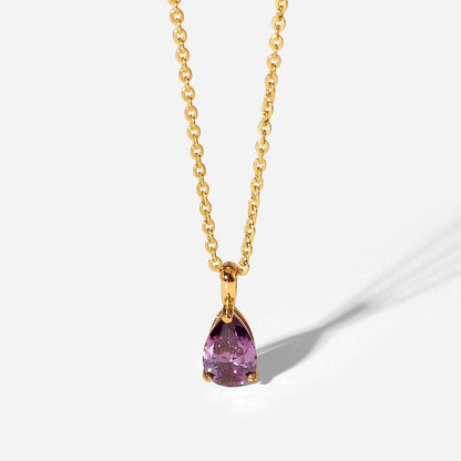 Tatiana Gem Pendant Necklace
