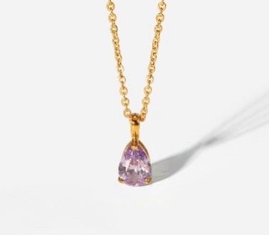 Tatiana Gem Pendant Necklace